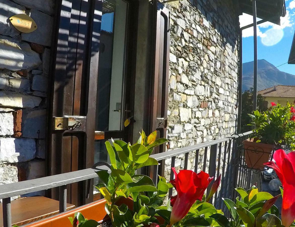 Iris 1 Lago Di Como Apartment Dongo Exterior foto